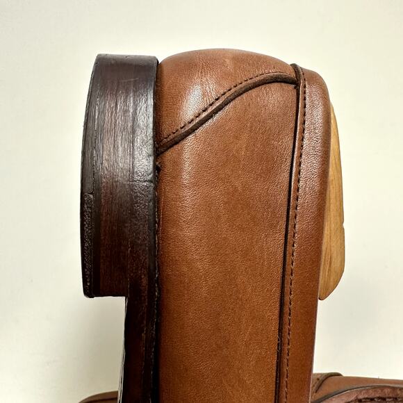 VERY GOOD Polo Ralph Lauren x Allen Edmonds Penny Loafer Brown Made in USA 9.5 - Picture 14 of 14